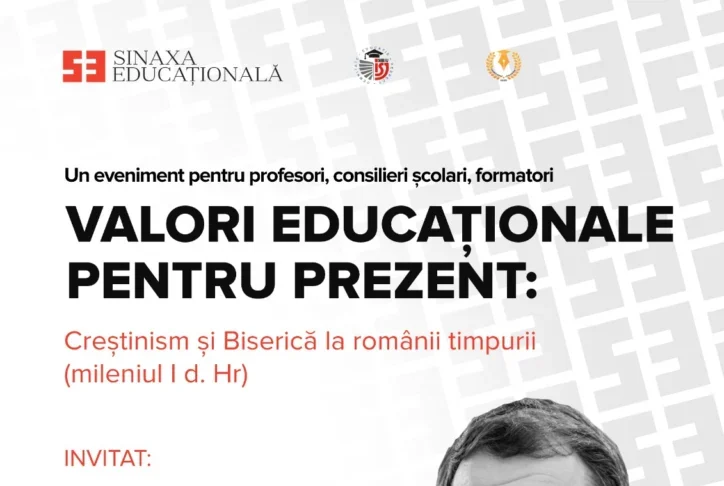 Valorile creștine și educația, în centrul unei conferințe susținute de Acad. Ioan-Aurel Pop la Sibiu