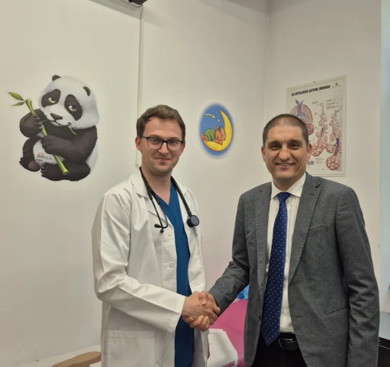 Un nou medic se alătură Ambulatoriului de Specialitate pentru Copii al Spitalului de Pneumoftiziologie Sibiu