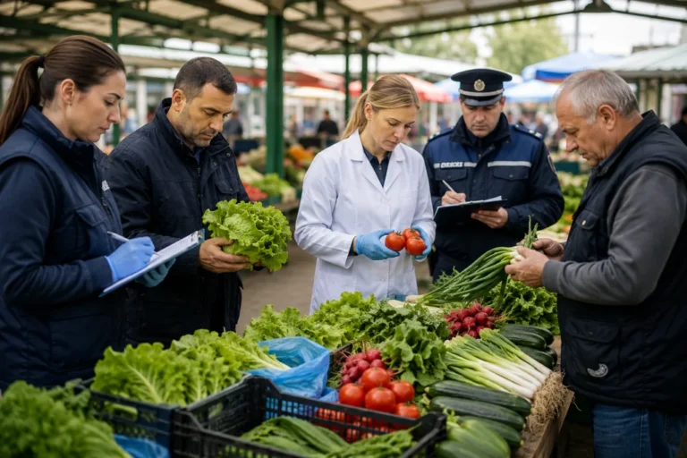 Controale ample în piețele și magazinele agroalimentare din Sibiu. Amenzi și produse retrase de la vânzare