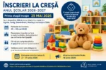 Încep înscrierile la creșele din județul Sibiu: aproape 1.000 de locuri disponibile