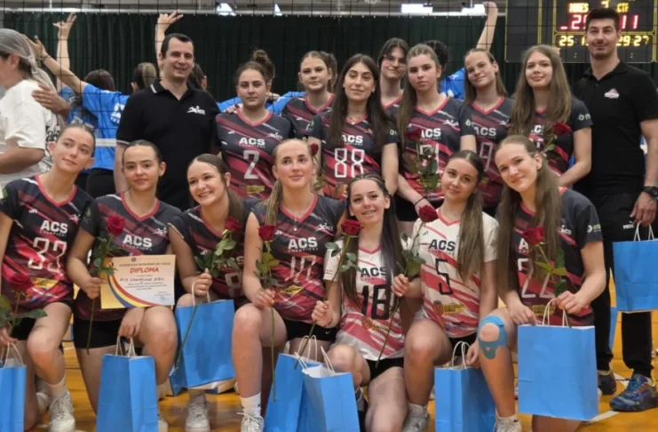 Champions Sibiu, între cele mai bune echipe U17 din România: locul 4 național la primul turneu final din istoria clubului