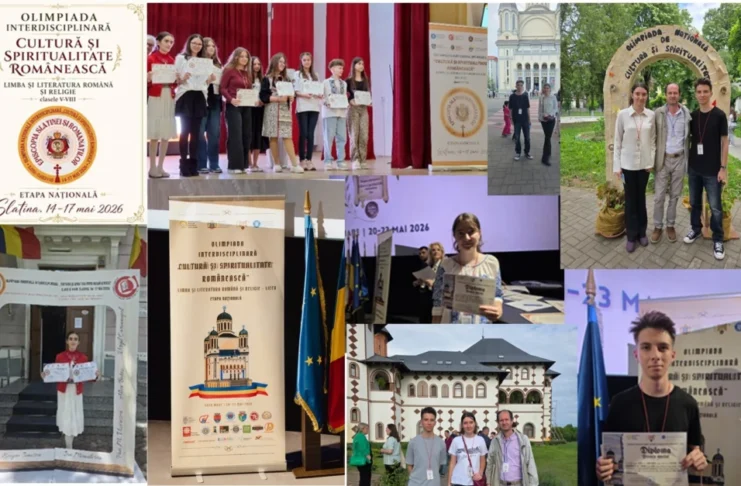 Cinci premii speciale la etapele naționale ale Olimpiadei de Cultură și Spiritualitate Românească pentru elevii din județul Sibiu