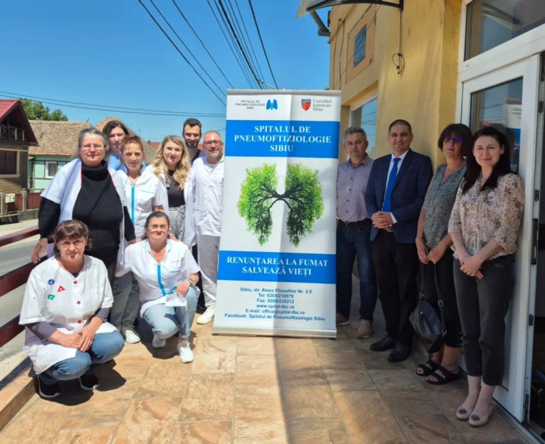 Zeci de cetățeni din Blăjel și-au testat sănătatea plămânilor în cadrul Campaniei Antifumat organizate de Spitalul de Pneumoftiziologie!