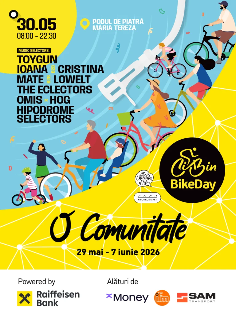 Cibin Bike Day 2026 transformă malul Cibinului într-un hub urban de muzică și comunitate