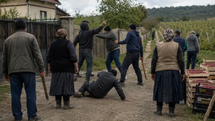Conflict și condamnări Judecătoria Avrig după o dispută pe o grădină cu zmeură