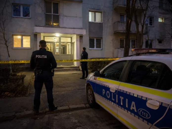 Poliția Română din Sibiu investighează un caz de omor calificat, mașini de patrulare noaptea