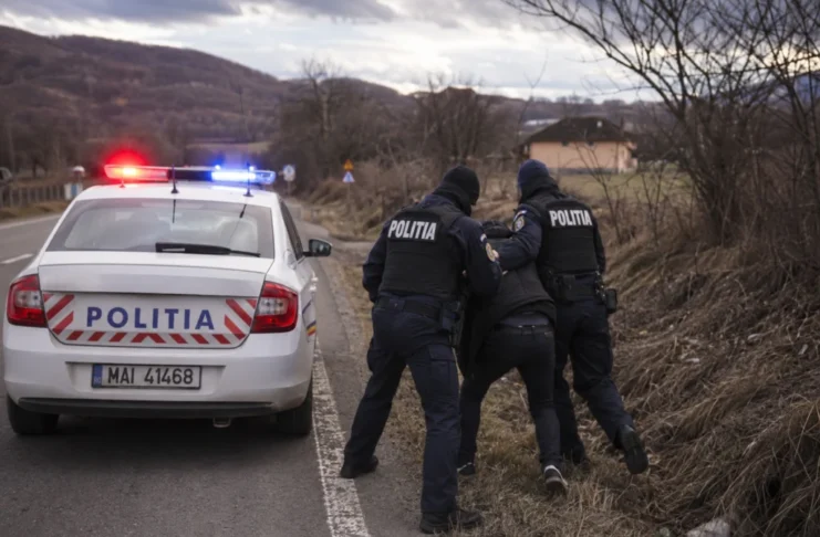 Bărbat condamnat la 2 ani și 7 luni de închisoare după ce a mușcat un polițist de picior