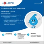 Apă Canal Sibiu recrutează trei instalatori pentru Secția Exploatare Rețele Apă Potabilă