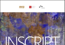Expoziția „INSCRIPT” a artistei Dana Fabini se deschide astăzi la Palatul Brukenthal Poster sau invitație pentru expoziția INSCRIPT a Daneei Fabini la Palatul Brukenthal