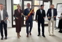 Centrul Cultural din Ocna Sibiului, noua bijuterie a „Litoralului Ardealului”. Investiții de peste 46 de milioane de lei prin programele gestionate de ADR Centru Vedere aeriană a noului Centru Cultural din Ocna Sibiului