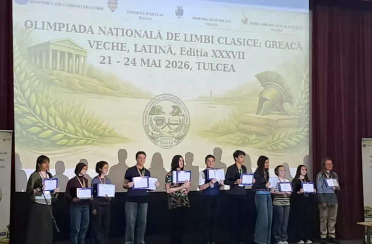 Două mențiuni pentru județul Sibiu la Olimpiada Națională de Limba Latină
