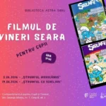 Ștrumfii ajung la Biblioteca ASTRA: proiecții gratuite pentru copii în luna iunie