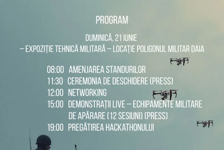 Sibiul devine capitala inovației militare. Hackathonul internațional Defense-X 2026 aduce la AFT cele mai noi tehnologii pentru apărare și securitate