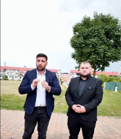 Florian Giubega îi încurajează pe cetățenii din Cisnădie să participe la bugetarea participativă