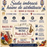 „IE, MODĂ ȘI TEZAUR” – Sărbătoarea tradițiilor românești revine la Sadu de Ziua Universală a Iei