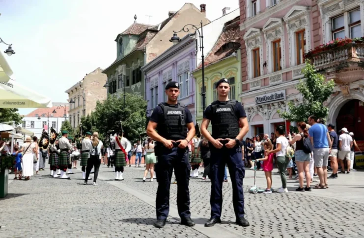 Mobilizare sporită a forțelor de ordine pentru Festivalul Internațional de Teatru de la Sibiu