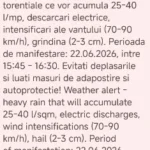 COD PORTOCALIU de vreme extremă în județul Sibiu. ISU Sibiu transmite recomandări pentru cetățeni!