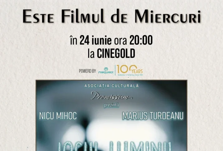 „Jocul luminii”, la granița dintre cinema și teatru, în proiecție specială la Sibiu