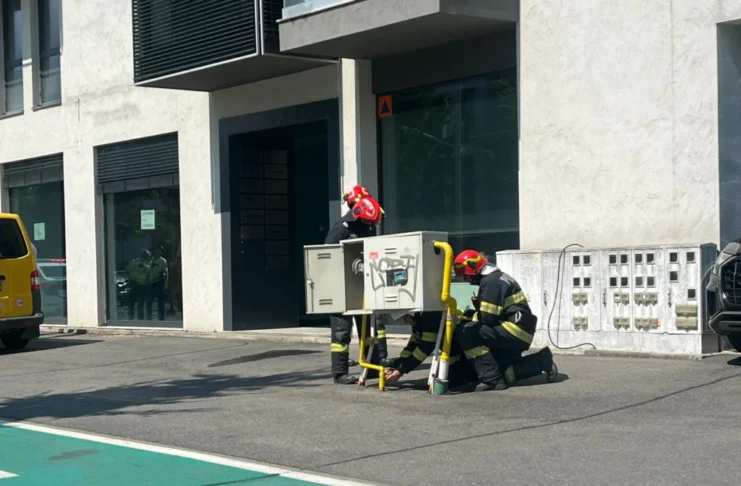 Incident pe Calea Dumbrăvii: Scurgeri de gaze în urma unui accident rutier!