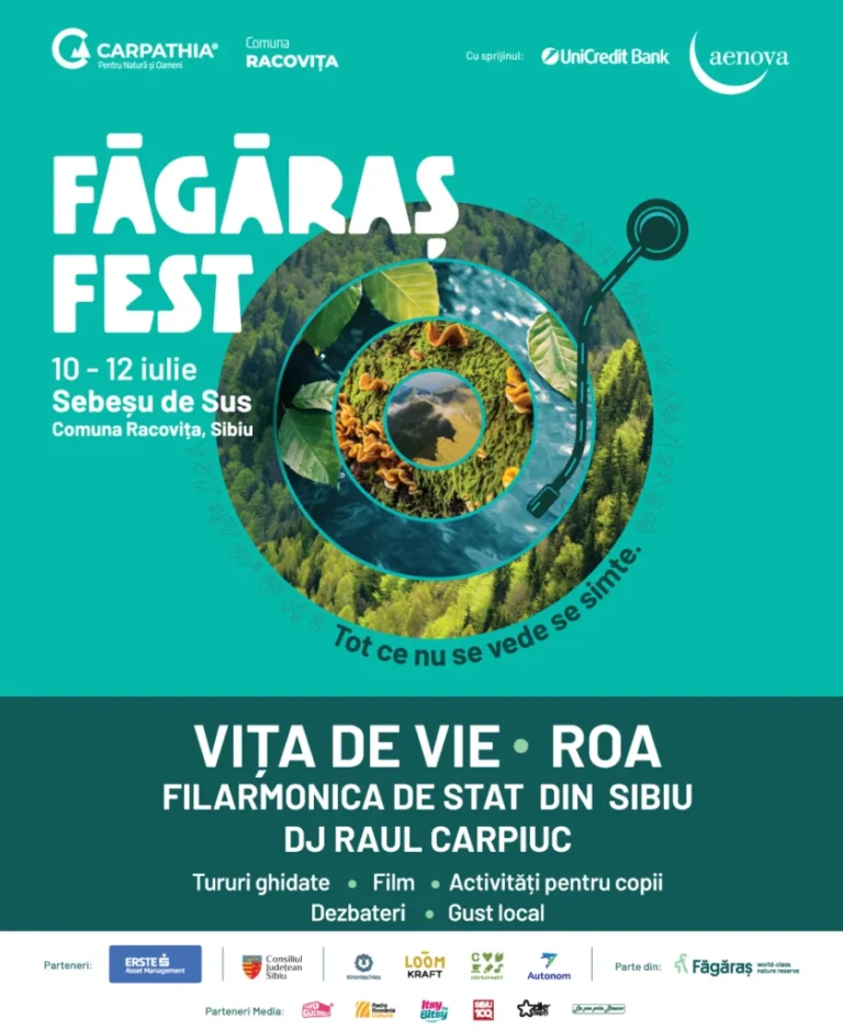 Făgăraș Fest găzduiește prima expoziție foto realizată de copiii din programul Junior Ranger al Fundației Conservation Carpathia