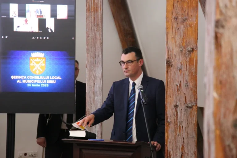 Gheorghe Ciprian Zereș, noul consilier local din partea Forța Dreptei, a depus astăzi jurământul