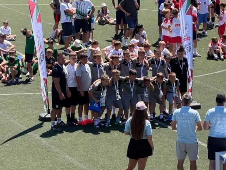 ACS Mediaș U12 a ocupat locul 4 la Black Sea Cup Nesebar