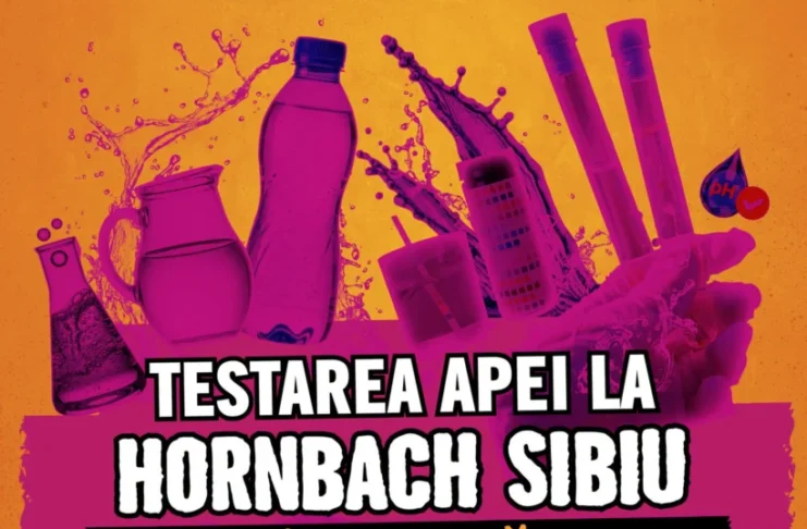 HORNBACH Sibiu organizează o campanie de testare gratuită a apei pentru cei care folosesc puțuri sau foraje proprii