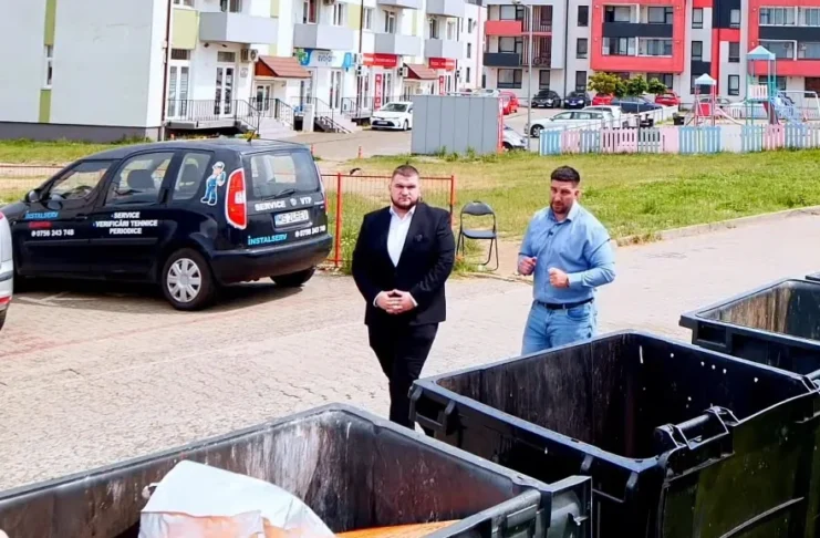 TSD Sibiu propune amenajarea unor spații moderne pentru pubele în Cartierul Arhitecților din Cisnădie