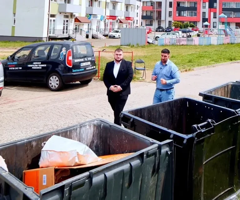TSD Sibiu propune amenajarea unor spații moderne pentru pubele în Cartierul Arhitecților din Cisnădie