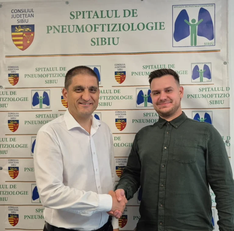 Spitalul de Pneumoftiziologie Sibiu își consolidează serviciile de recuperare respiratorie prin angajarea unui nou kinetoterapeut