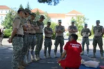 Elevii Școlii Militare din Sibiu au învățat să salveze vieți la cursurile de prim ajutor susținute de SMURD