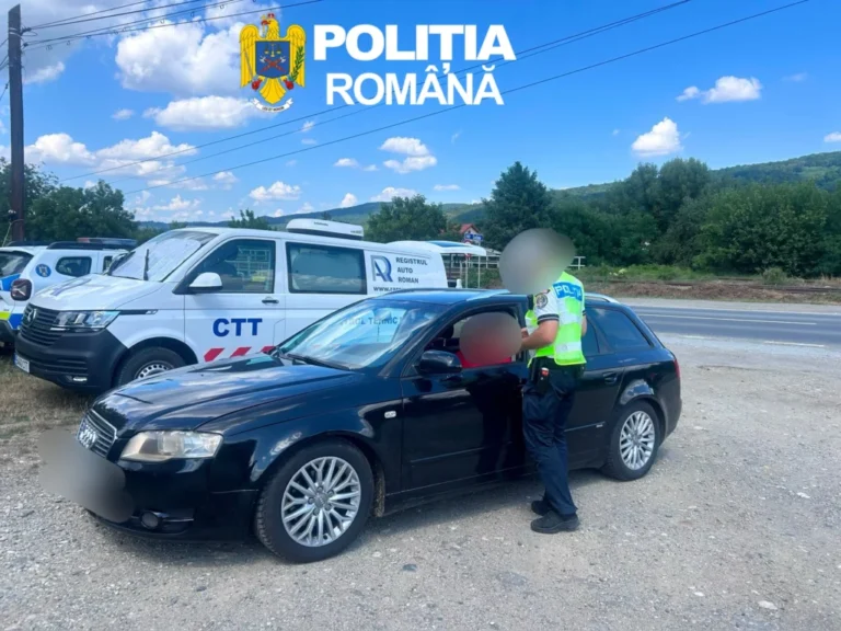 Acțiune „RELEU” pe DN 7: Polițiștii au aplicat peste 100 de sancțiuni contravenționale!