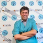 Decanul Facultății de Medicină din Sibiu, dr. Radu Fleacă, în cabinetul medical