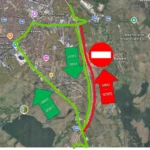 A1 închisă la intrarea în Sibiu, trafic deviat din cauza blocajului pe autostradă