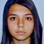 Fotografie recentă a minei dispărute din Sibiu, distribuită de poliție pentru identificare.