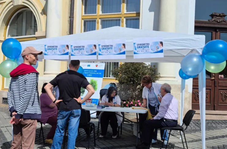 Spirometrii gratuite în Parcul Sub Arini, la Echilibrum Fest