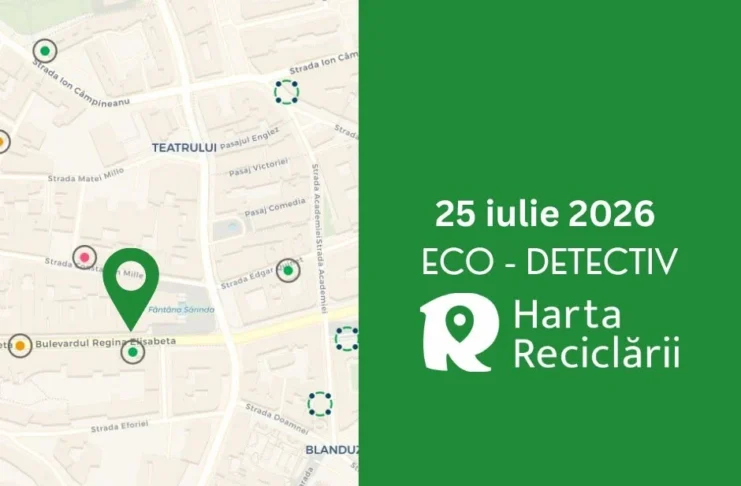 Sibienii sunt invitați să devină ECO-DETECTIVI pentru o zi. Biblioteca ASTRA găzduiește o misiune dedicată reciclării și economiei circulare