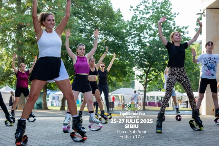 Trei zile dedicate sănătății, sportului și familiei la Equilibrum Fest Summer 2026. Zeci de activități gratuite îi așteaptă pe sibieni în Parcul Sub Arini