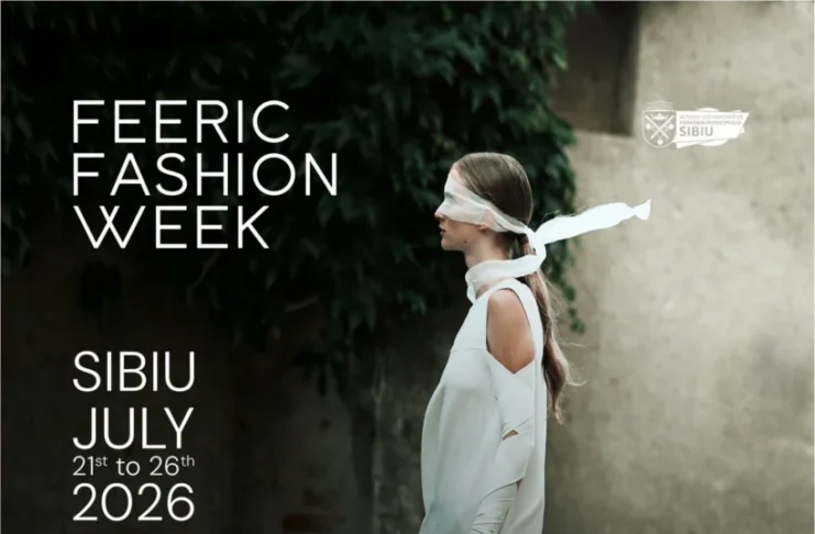 Feeric Fashion Week 2026 transformă Sibiul într-o capitală a modei independente. Designeri din peste 20 de țări, prezentări în locații spectaculoase și acces gratuit