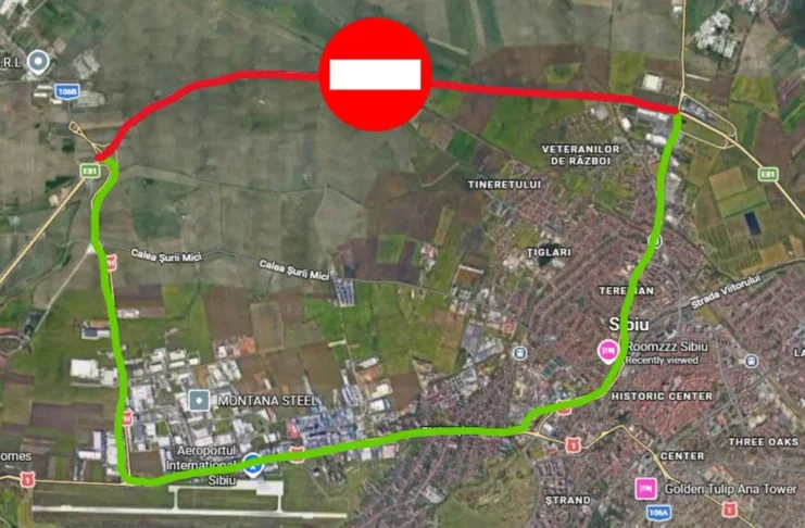 Ultima noapte cu restricții pe A1, în zona Sibiului. Traficul va fi deviat prin municipiu