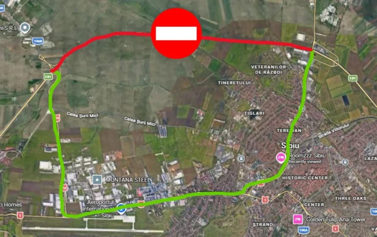 Ultima noapte cu restricții pe A1, în zona Sibiului. Traficul va fi deviat prin municipiu