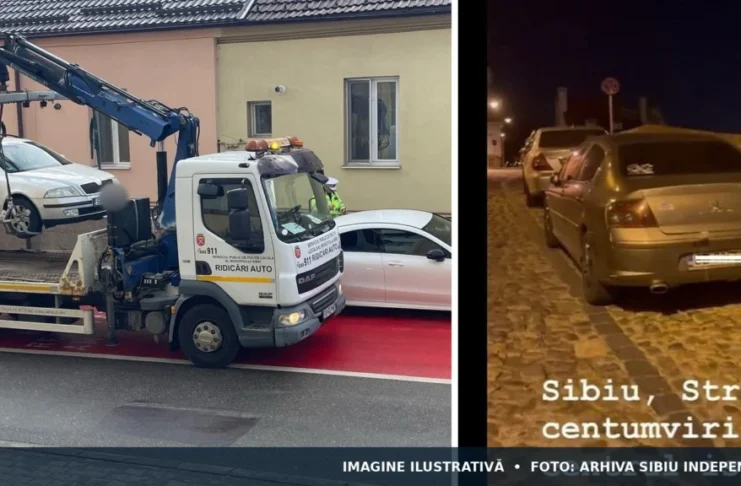 Amenzi de aproape un milion de lei date de Poliția Locală Sibiu șoferilor, în trei luni