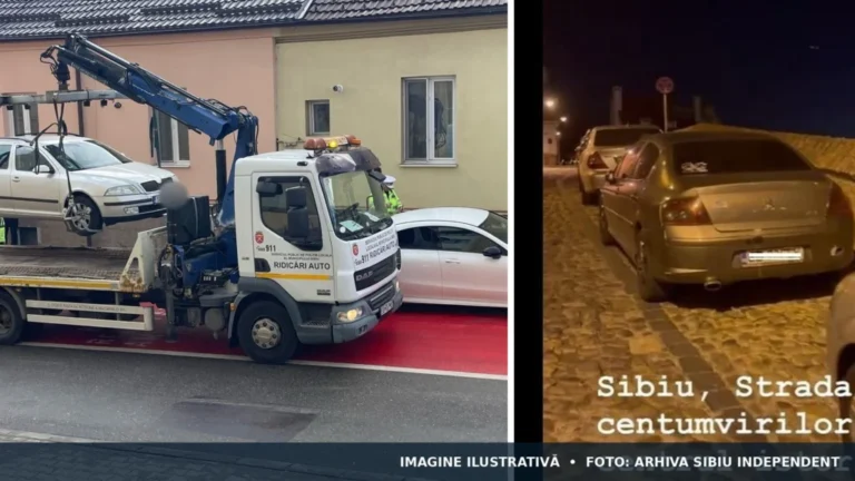 Amenzi de aproape un milion de lei date de Poliția Locală Sibiu șoferilor, în trei luni