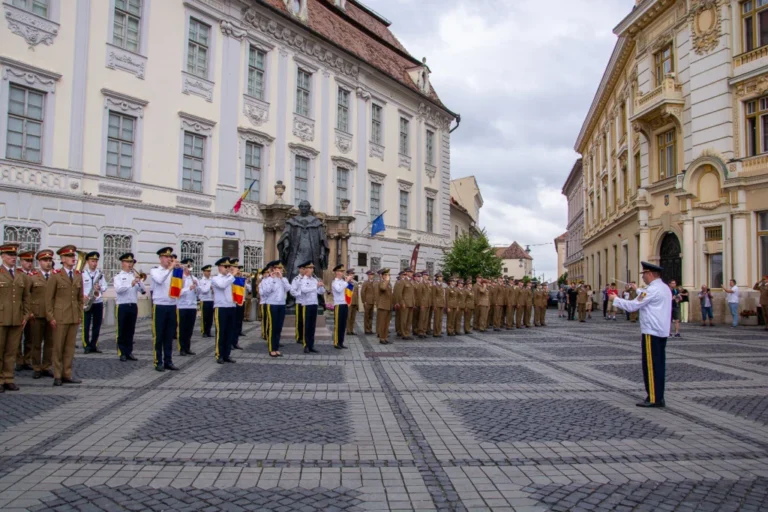 Ziua Imnului Național al României va fi marcată printr-o ceremonie publică în Piața Mare din Sibiu