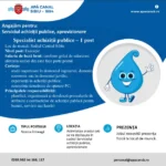 Pagina principală Apă Canal Sibiu cu anunțul despre angajări pentru post nou