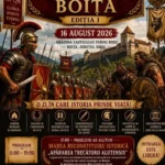 Public și atmosferă festivă la prima ediție a Festivalului Roman Boița, în incinta Castelului Turnu Roșu.