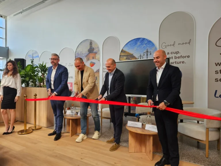 Noul Business Lounge al Aeroportului Sibiu a fost inaugurat. Wizz Air marchează 10 ani de la deschiderea bazei locale
