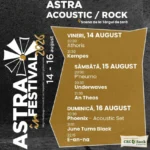 Programul muzical oficial al festivalului ASTRA în Festival 2026 cu toate concertele