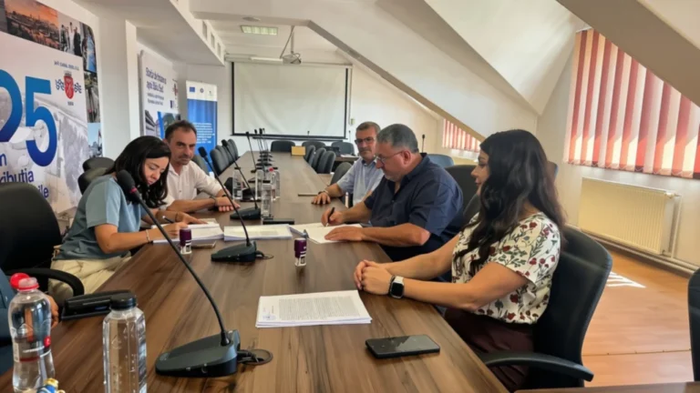 Ultimul contract major din programul de 223 de milioane de euro al Apă Canal Sibiu a fost semnat. Investiție de 43 de milioane de lei la Mohu