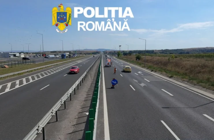 Viteza și defecțiunile tehnice, luate la țintă de polițiști pe Autostrada A1: Sute de controale, amenzi usturătoare și zeci de permise suspendate!